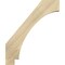 Ekena Millwork 4"W x 20"D x 24"H Imperial Rough Sawn Knee Brace, Douglas Fir BRC04X20X24IMP00RDF - alternate 2